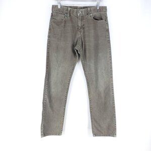 American Eagle Slim Straight Jeans Mens Size 30x32 Green